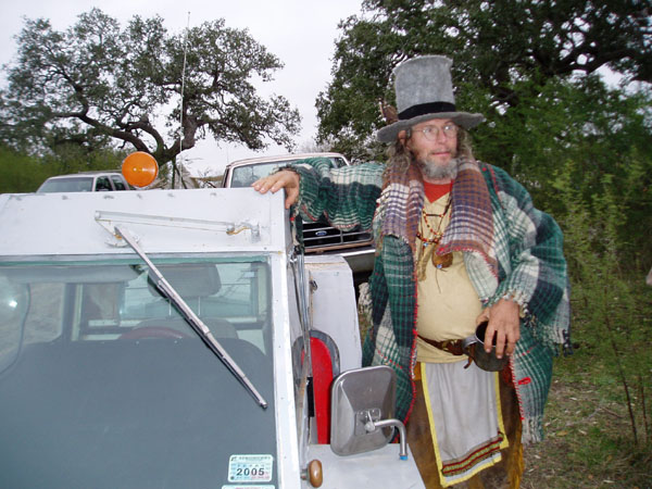 Don Ogg and his famous car - January 2005